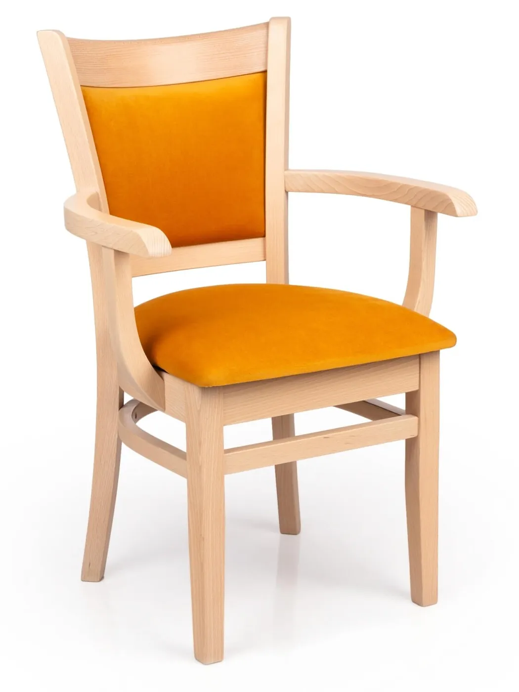 Marco with armrests, Beech wood